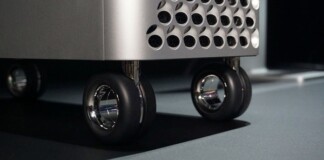 Apple bắt đầu bán lẻ bộ bánh xe của Mac Pro, giá tương đương một chiếc iPhone 11