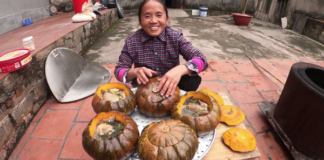 Bà Tân Vlog nâng cao tay nghề, chế biến món “Chim bồ câu hầm bí ngô không lối thoát” nhưng chỉ có 3 người tới ăn