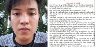 Bất ngờ tuyên bố giải nghệ lần thứ “không đếm được”, NTN khiến fan ngỡ ngàng khi dự định lùi về phía sau hậu trường