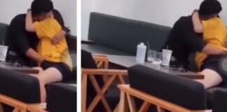 Cặp đôi thản nhiên diễn cảnh “mây mưa” với nhiều hành động nhạy cảm ngay giữa quán cà phê khiến dân tình “nóng mắt”