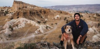 Chàng trai cùng cún cưng đi bộ vòng quanh thế giới suốt 7 năm