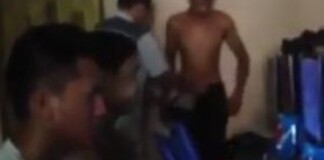 Clip game thủ để quần lại quán net vì thiếu nợ gây xôn xao