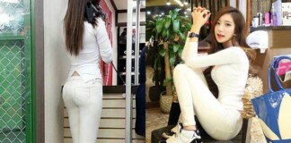 Cô gái Hàn nổi tiếng vì mặt xinh, chân dài