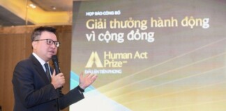 Công bố Giải thưởng Hành động vì cộng đồng Human Act Prize nhằm tôn vinh những cống hiến cho xã hội