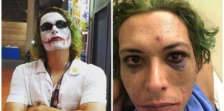 Cosplay Joker đi dự sự kiện, nam game thủ bị bảo vệ đấm gần chết
