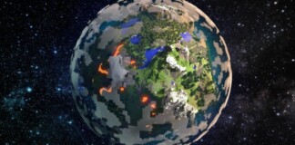 Đã có thể xây dựng bản đồ Trái Đất tỷ lệ 1:1 trong Minecraft, mời anh em tham gia