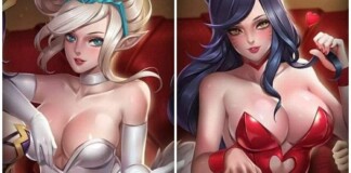 Đam mê LMHT và gái xinh, game thủ có tâm làm hẳn một chuỗi ảnh gợi cảm về các vị tướng như thế này đây