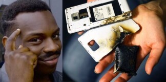 Điện thoại nổ như bom, nam thanh niên thoát chết nhờ hành động cực kỳ nhanh trí nhưng cũng rất xấu hổ