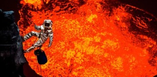 Điều gì sẽ xảy ra nếu chúng ta đổ tất cả rác vào miệng núi lửa nóng đến 1200 độ C?