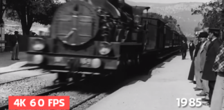 Dùng trí tuệ nhân tạo, YouTuber nâng độ phân giải đoạn phim quay từ năm 1895 lên 4K 60 FPS, còn có cả âm thanh