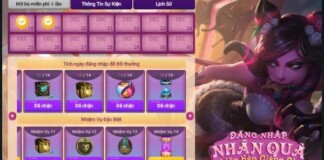 Game thủ LMHT có thể đăng nhập và điểm danh nhận quà Giáng Sinh ngay hôm hay