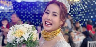 Giá vàng liên tục leo thang song kiềng vẫn đeo kín cổ, cô dâu xinh đẹp được dân mạng “xin vía”