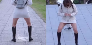 Giả vờ “giải quyết nỗi buồn” ngay nơi công cộng, nữ YouTuber khiến người xem bất ngờ vì độ táo bạo