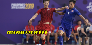 Giữa lúc đội tuyển Việt Nam đối đầu căng thẳng với Thái Lan, game thủ vào khoe code Free Fire siêu vô duyên