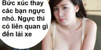 Hài hước với ảnh chế ngực lép không được đi xe máy