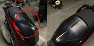 Hận tình vì bị từ chối ngày Valentine, nam thanh niên rạch nát xe SH của bạn gái, thẳng thừng “không yêu trả dép để về”