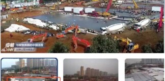 Hàng triệu người Trung Quốc thức trắng đêm xem livestream quá trình xây dựng bệnh viện dã chiến chống virus corona