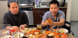 Hành trình kéo chân của YouTuber Khoa Pug: Mua cua hoàng đế về ăn mừng sau khi cao thêm 1 cm