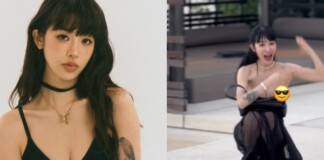 Hào hứng tạo dáng chụp ảnh, nữ YouTuber xinh đẹp bất ngờ gặp sự cố khó đỡ