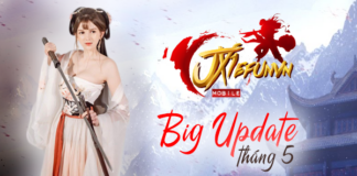 JX1 Võ Lâm Mobile tung big update khủng nhất từ trước đến nay, game thủ reo mừng sung sướng