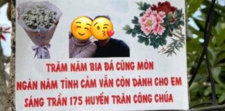 Khổ thân thanh niên thất tình, in hẳn 60kg banner ảnh và thơ tình dán khắp Đà Lạt để níu kéo người yêu cũ