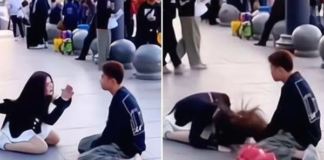 Kiên trì tỏ tình, theo đuổi đơn phương suốt 5 năm, nam thanh niên khiến crush phải quỳ lạy giữa phố, khóc lóc xin tha