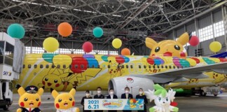 Kỷ niệm 25 năm ngày ra mắt, người Nhật tự làm hẳn phi cơ Pikachu, mở chuyến du lịch vào thế giới Pokémon đầy mơ mộng