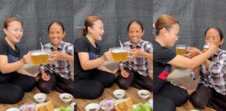 Lần đầu đến Bắc Giang, Quỳnh Trần JP được Bà Tân Vlog chiêu đãi món ăn “siêu to khổng lồ”