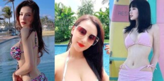 Lưu Đê Ly thả dáng ‘bốc lửa’, Tâm Tít hở bạo với kiểu váy bikini