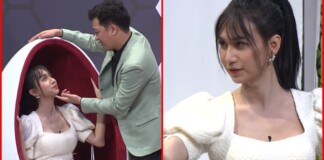 Lynk Lee ngượng đỏ mặt khi Trường Giang đòi hôn trên sân khấu “Ơn giời cậu đây rồi”