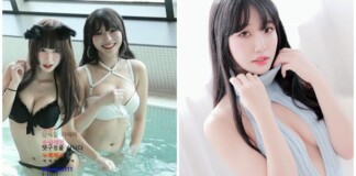 Nhan sắc hot girl vòng một khủng gây xôn xao cộng đồng mạng khi livestream tắm tập thể