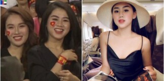 Nữ CĐV xinh đẹp xuất hiện trên khán đài trận Việt Nam – UAE: Tưởng người lạ hóa ra người quen, từng làm việc cùng Trâm Anh