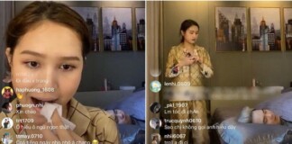 Ở nhà với vợ mùa dịch, thiếu gia Xemesis vô tư ngủ ngáy ầm ầm mặc Xoài Non livestream trang điểm bên cạnh