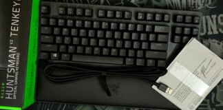 Razer Huntsman V2 TKL Optical – Bàn phím cơ quang học siêu bền bỉ