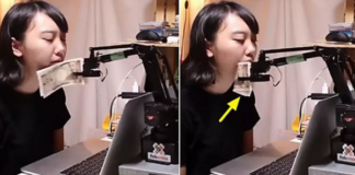 Sáng tạo như nữ YouTuber, tạo ra máy “đập tiền vào mặt”, giúp tăng động lực mỗi khi chán nản khiến CĐM trầm trồ