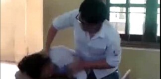 Shock với clip bạo lực nam sinh đánh nữ sinh