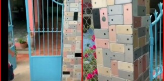 Sử dụng iPhone để ốp tường, căn nhà ở miền quê khiến dân mạng trầm trồ không ngớt