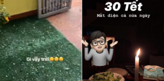 Toang cực mạnh ngày 30 Tết: Mưa đá rồi mất điện thế này thì còn gì là “festival Âm lịch” nữa?