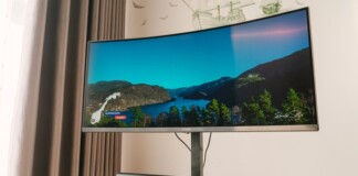 Trên tay Huawei Mateview GT Sound Edition: Màn hình Ultrawide 34-inch cong, 3K 165Hz, tích hợp sẵn Sound-bar