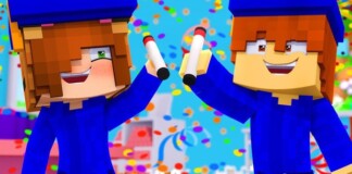 Trường học đóng cửa vì COVID-19, học sinh tiểu học Nhật Bản tổ chức luôn lễ bế giảng trong Minecraft