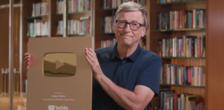 Tỷ phú Bill Gates ‘khoe’ Nút Vàng YouTube sau 7 năm lập kênh, dù triệu sub nhưng chưa một lần bật quảng cáo