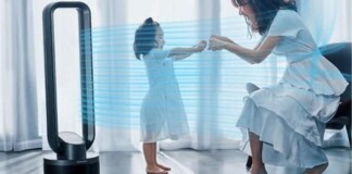 Xiaomi ra mắt quạt không cánh Daewoo F9 Bladeless, có tính năng lọc không khí, giá 140 USD