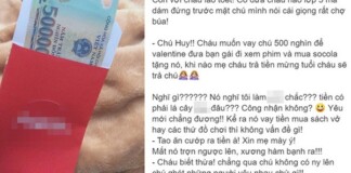 Xin tiền mua sô cô la tặng bạn gái không được, ông cháu buông lời tàn nhẫn khiến người chú FA phẫn nộ, cộng đồng mạng cười nghiêng ngả