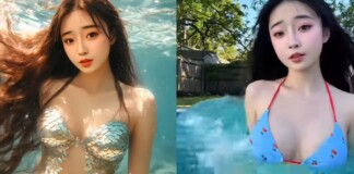 Bắt trend “tiên cá”, nàng hot girl bỗng chốc nổi không ngờ, cư dân mạng đua nhau xin info