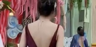 Diện váy ngắn, đầm hở lưng, thợ make-up gây xôn xao, bị cho là cố tình “tranh spotlight”