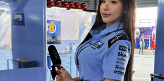 Hot girl triệu follow gây “sốt”, quyết khoe đường cong cực gắt ngay cạnh đường đua